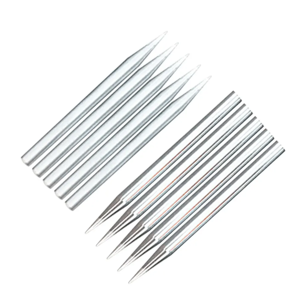 

5pcs Tool Pointed Lead Free Welding Replacement Accessories Professional Soldering Iron Tip Portable 40W 60W Durable Practical