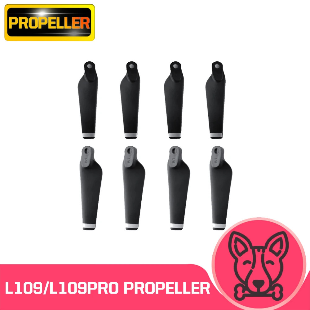 Аксессуары для пропеллеров L109/L109 S/L109Pro 8 шт. винты квадрокоптера L109/L109Pro запасные