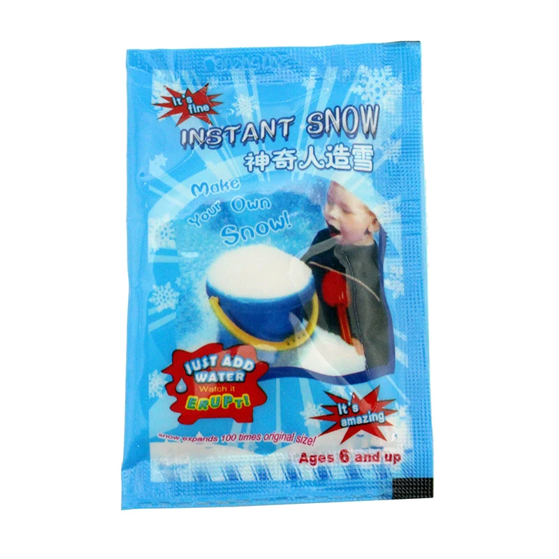 1Bag Artificial Snow Christmas Party Decoration Fake Snowflakes Instant Addition For Filler Absorbant DIY Magic Snowball | Дом и сад