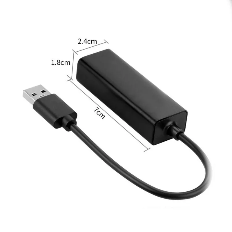 Портативный адаптер-конвертер 2020 сетевая карта 100M USB-адаптер-конвертер для Wii/Wii U |