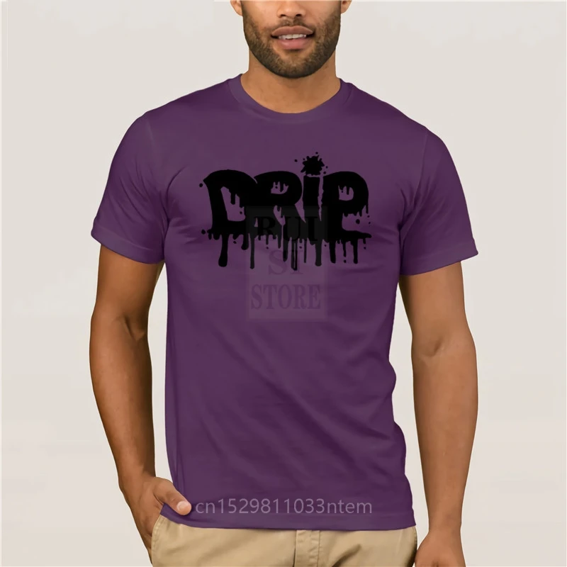 

New 2020 Men's Hot Fashion Short-Sleeved Rider T-Shirts Drip T Shirt