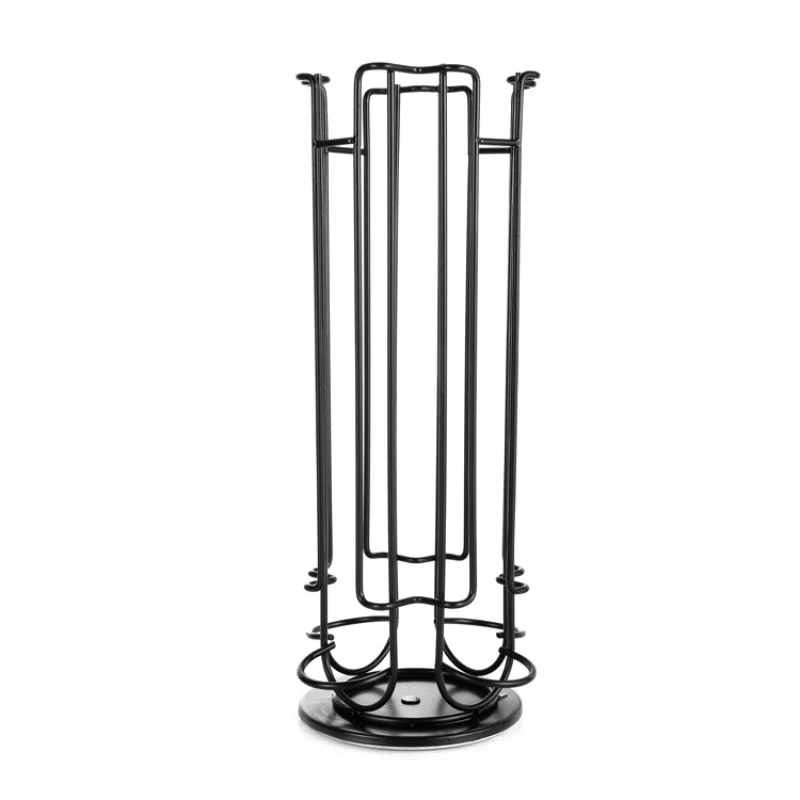 

Capsule Coffee Holder Duo Fun Cool Si 24 Capsule Rotating Black Coffee Capsule Holder Capsule Coffee Storage Rack