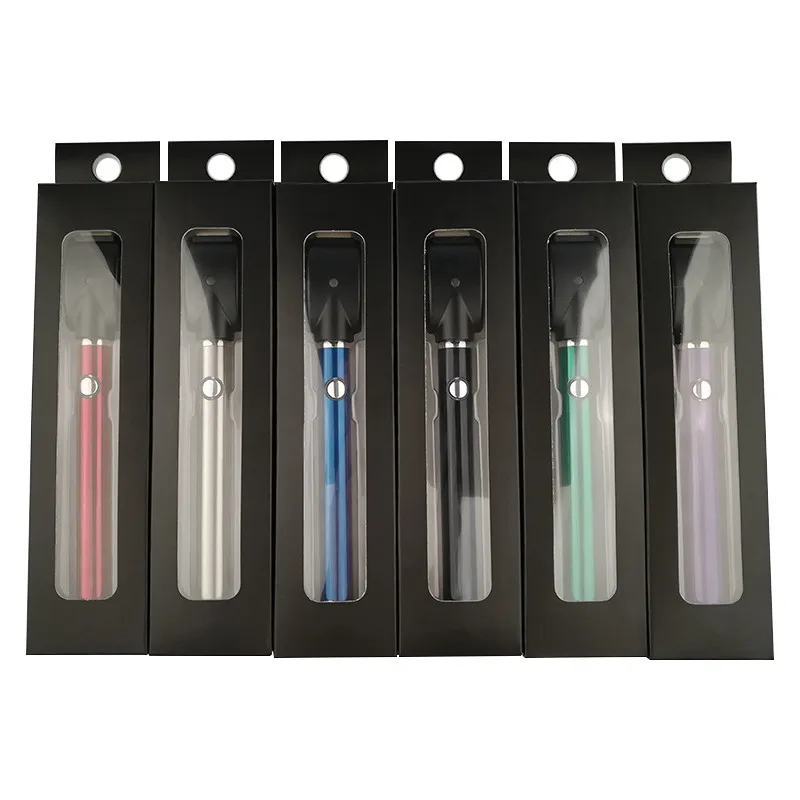 

510 CBD Preheat Twist Battery Adjustable Voltage Vape Pen Preheating Vaporizer Ecigarette For 510 Oil Empty Cartridges Atomizers