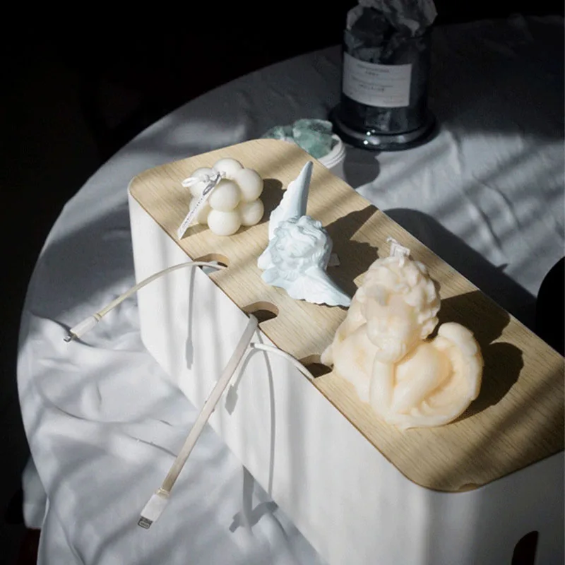 Коробка управления кабелями скрытые провода сетевые полосы для телефона