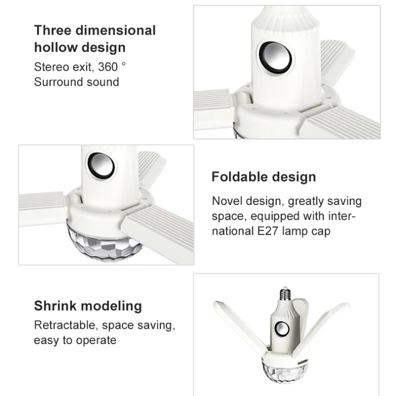 Умная лампа E27 с управлением светодиодный светильник регулируемой яркостью 40 Вт