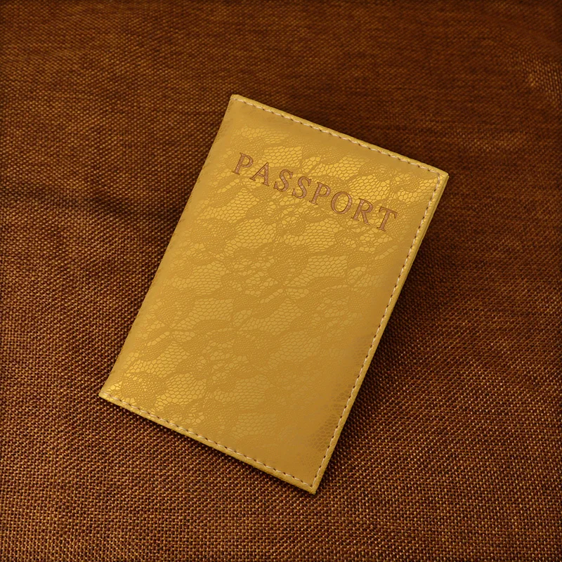 Роскошный элегантный чехол для паспорта кружевной в русском стиле мягкий из