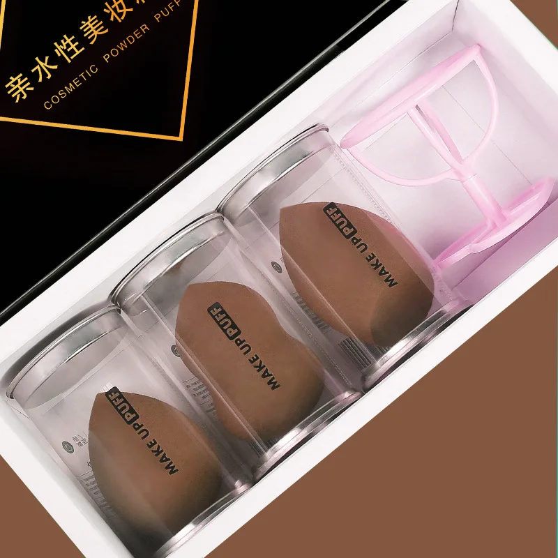 3 шт./компл. губка-тыква красота яйцо подарочный набор Косметическая пуховка с