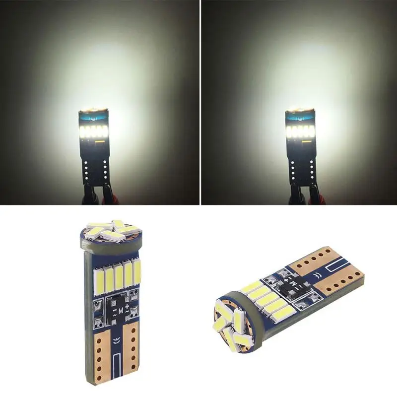 1 шт./10 шт. светодиодный ные лампы T10 15SMD 4014 светодиодсветодиодный автомобильные