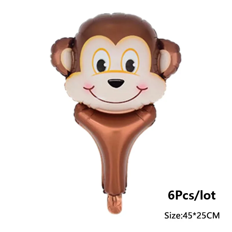 Mini-Monkey Noel 3D лося фольги Воздушные шары воздушный шар в форме животного День Рождения украшения Детские Рождественские украшения для дома детские игрушки - Цвет: Mini-Monkey
