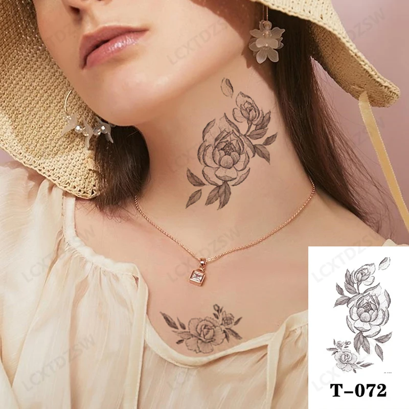 Temporary Waterproof Tattoo Stickers For Men And Women, Lovely Bows, Sexy Patterns, Fake Tattoos, Decorative Art, Lasting