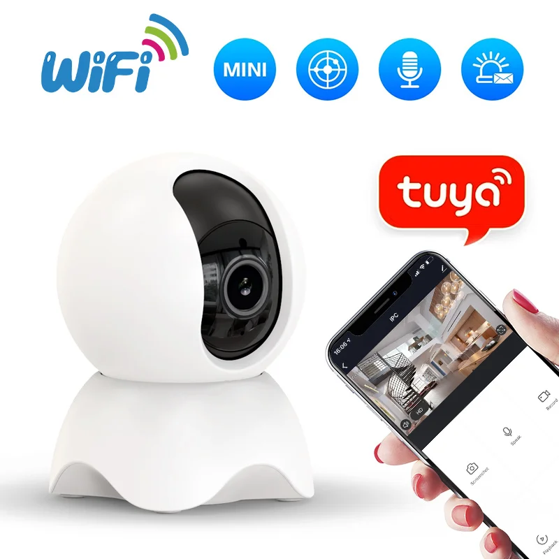 

Wi-Fi-камера Tuya для системы видеонаблюдения, 1080P, с датчиком присутствия