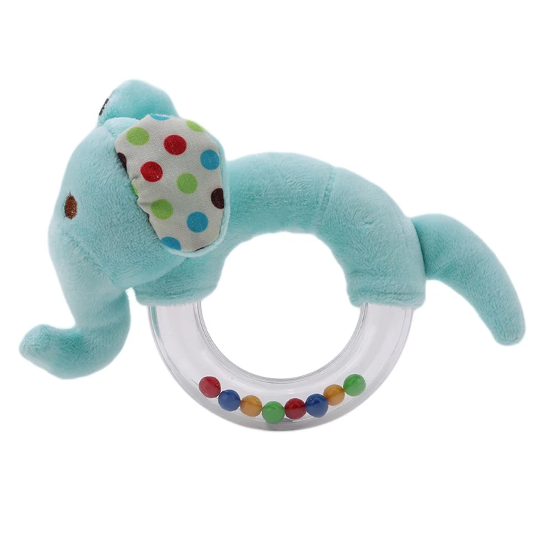 

Newborn Baby Toys 0-12 Months Animal Baby Boy Girl Rattles Hand Bell Teether Infant Toddler Plush Toys enfant