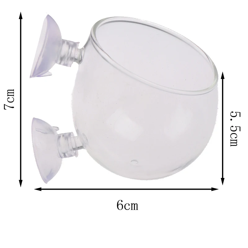 Украшение для аквариума цилиндр посадки в горошек миниатюрный Хрустальный