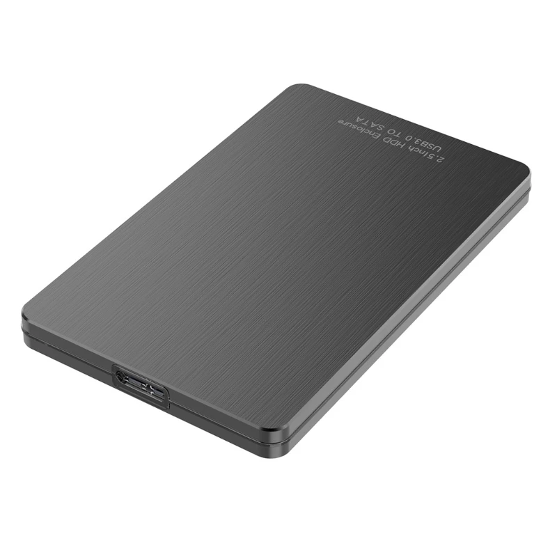 

H7JF 2021 New 2.5 Inch SATA HDD Usb3.0 Hard Disk Box Aluminum Alloy 7mm High Speed Ultra-Slim