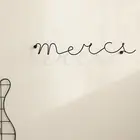 Новинка 2021 проволочные буквы домашний декор интерьер настенный Знак подарок Любовь Счастливая кухня гостиная