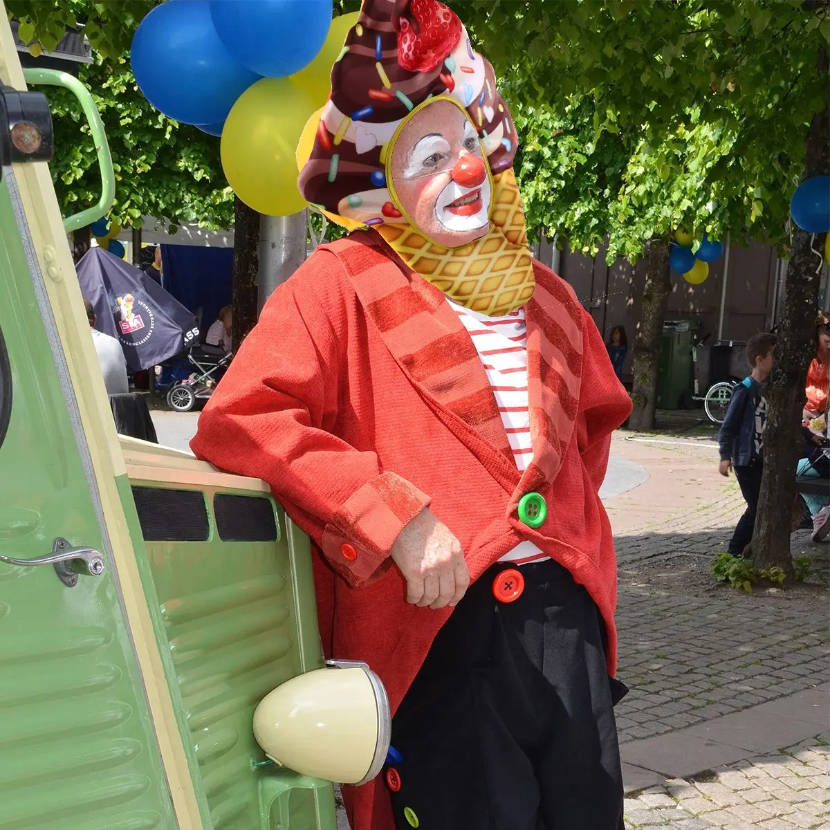 1 шт. декоративная стеклянная крышка для вечеринки головной убор косплея еды