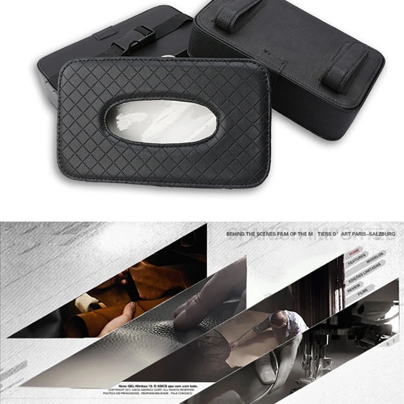 Универсальный автомобильный держатель для салфеток ONEUP с солнцезащитным