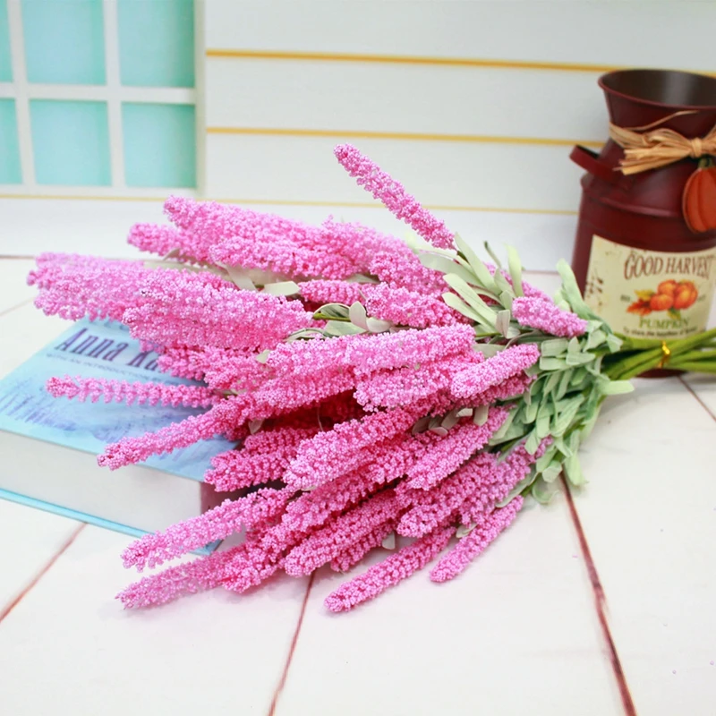 Полиэтиленовая Лавандовая пена аксессуары для домашнего декора искусственные