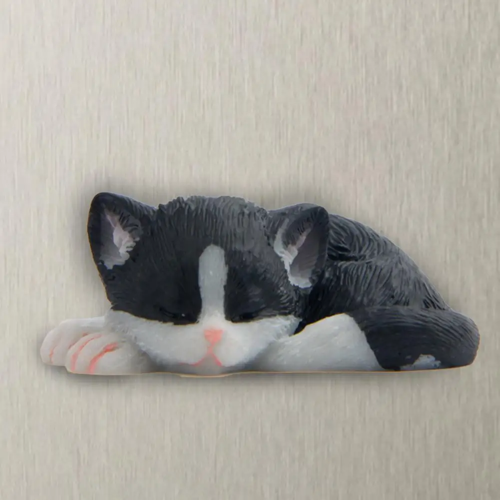 Украшение для холодильника милый ленивый кот магниты на холодильник украшение