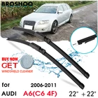 Автомобильный стеклоочиститель лобовое стекло Стеклоочистители Лезвия коготь авто аксессуары для Audi A6 (C6 4F) 22 
