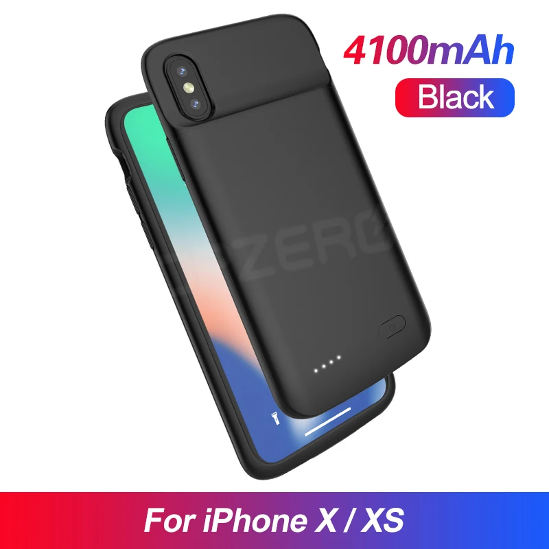 2 For X XS Зарядное устройство чехол для iPhone 5 5S SE 6 6S 7 8 Plus X XS XR XS MAX 11 Pro MAX Универсальное портативное зарядное устройство чехол - Цвет: 2 For X XS