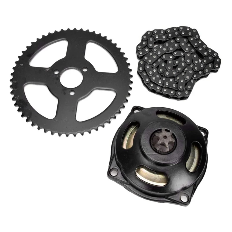 

Drive System T8F Chain with 6T Gear Box Rear Sprocket 108 Links for Mini Pocket Bike 47Cc 49C Parts