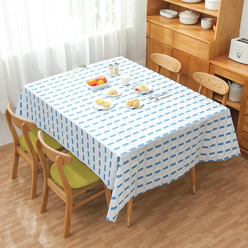 Водонепроницаемая скатерть из ПЭВА маслостойкая одноразовая на стол