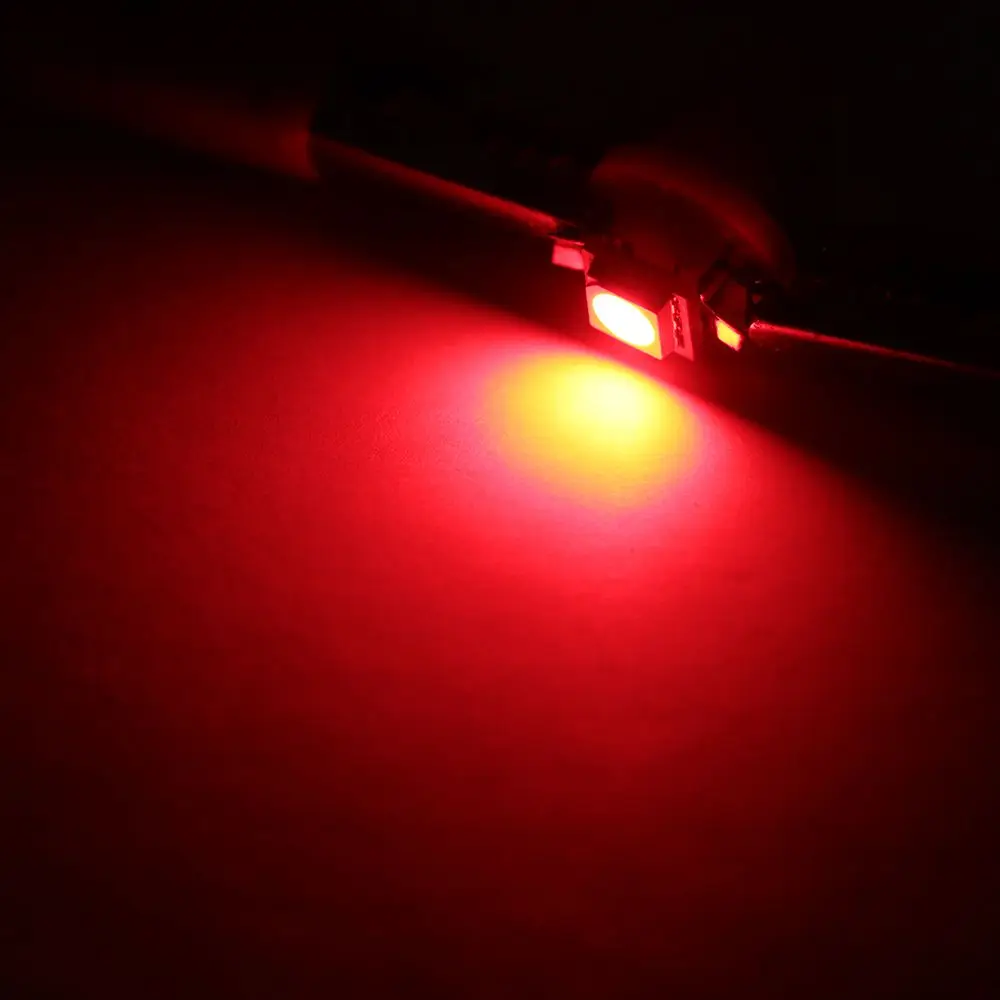 10Pcs B8.5D 509T B8.5 5050 Led 1 SMD T5 Lamp Car Gauge Speed Dash Bulb Dashboard instrument Light Wedge Interior Accessory - купить по