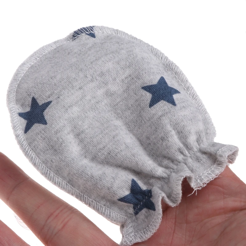 

3Pairs Fashion Baby Anti Scratching Gloves Newborn Protection Face Cotton Scratch Mittens