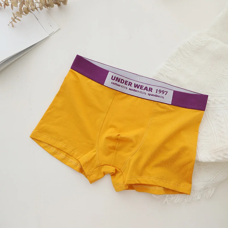 Мужские трусы-боксеры розовые трусы из мягкой вискозы не оставляющие следов