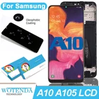 100% Оригинальный дисплей 6,2 дюйма для Samsung Galaxy A10 A105 A105F SM-A105F, полный ЖК-дисплей с сенсорным экраном, дигитайзером, запасные части