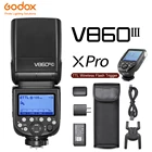 Godox V860III V860III-C V860III-N V860III-S V860III-F вспышка камеры с Xpro триггером вспышки для Canon Sony Nikon Fuji камеры