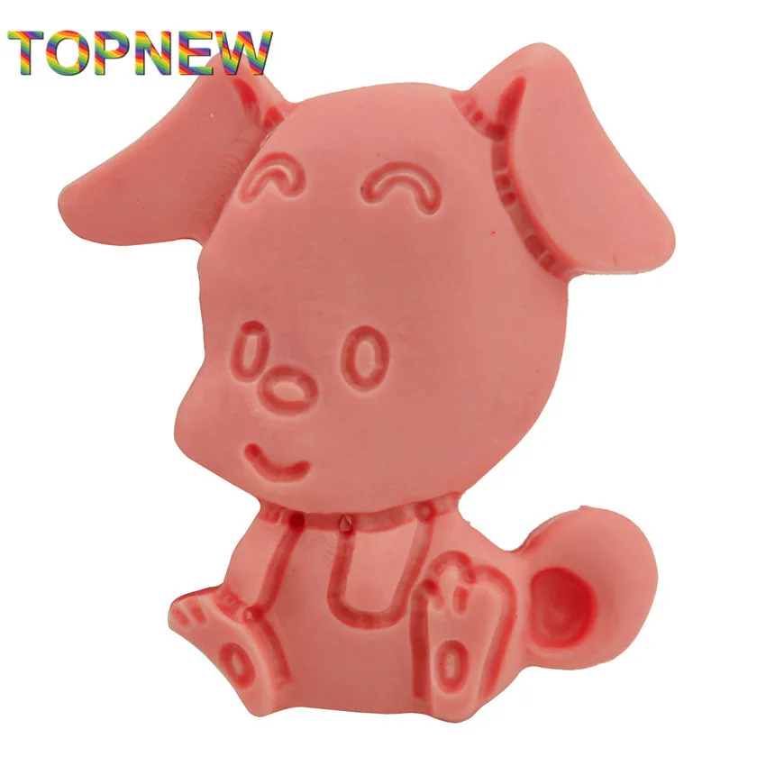 DIY маленькая собака щенок торт формы для помадки Jello сахарное желе ледяное Мыло