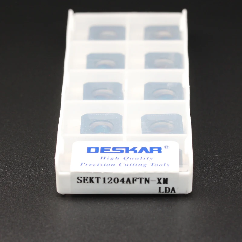 10 шт. DESKAR CNC Фрезерный резак SEKT1204AFTN XM LF6018 LDA токарный станок токарные инструменты