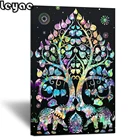 Большая алмазная живопись с изображением слона из дерева жизни, абстрактная индийская Мандала в стиле хиппи, картина в богемном стиле, домашний декор для спальни