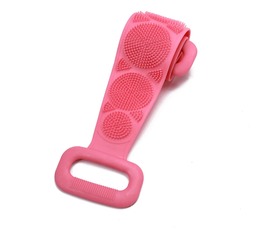 Силиконовая щетка для душа и ванны отшелушивающая тела из омертвевшей кожи