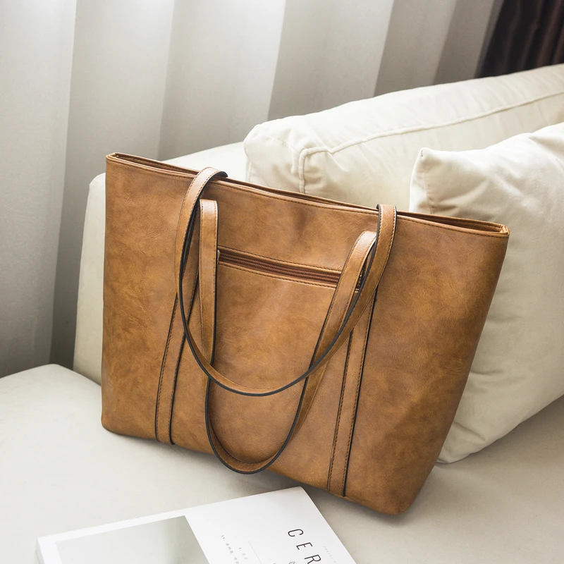 Tinkin Fashion Rivet PU Leather Women Handbag Casual Tassel Shoulder Bag | Багаж и сумки