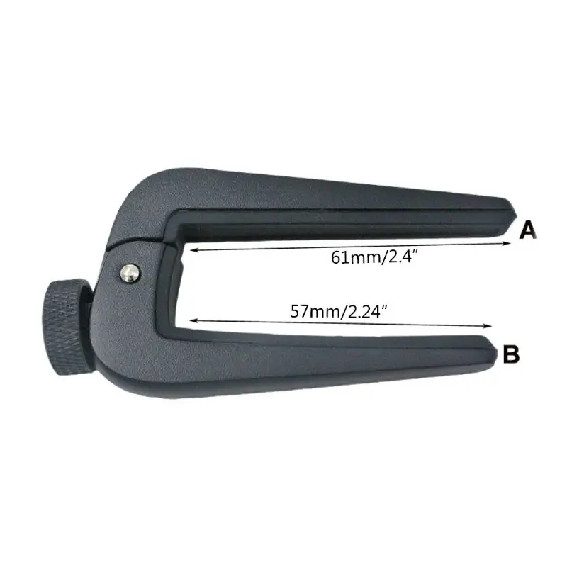 Wide Guitar Capo Fit for 6 and 12 String Acoustic Classical Electric Bass Mandolin Banjos Ukulele All Types Strin | Спорт и