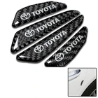 4 шт., декоративные накладки на автомобильные двери Toyota Corolla Yaris Rav4 Avensis Auris Camry C-hr 86 Prius