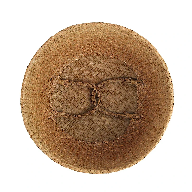 Toys Storage Baskets - Seagrass Wicker Hanging Flower Pot Basket for Laundry and Home Organization image 4