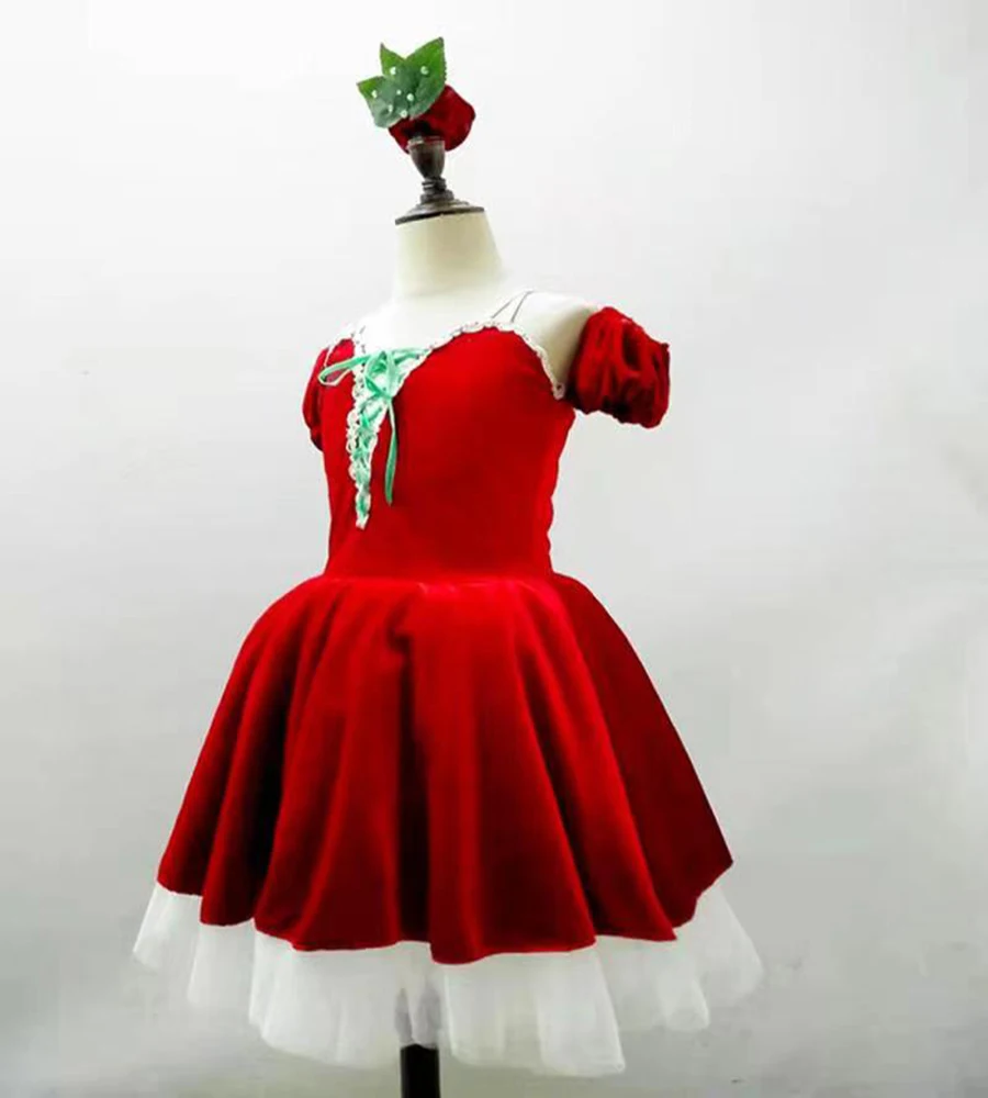 Новая балетная танцевальная юбка-пачка платье с фатиновой юбкой вишня редис