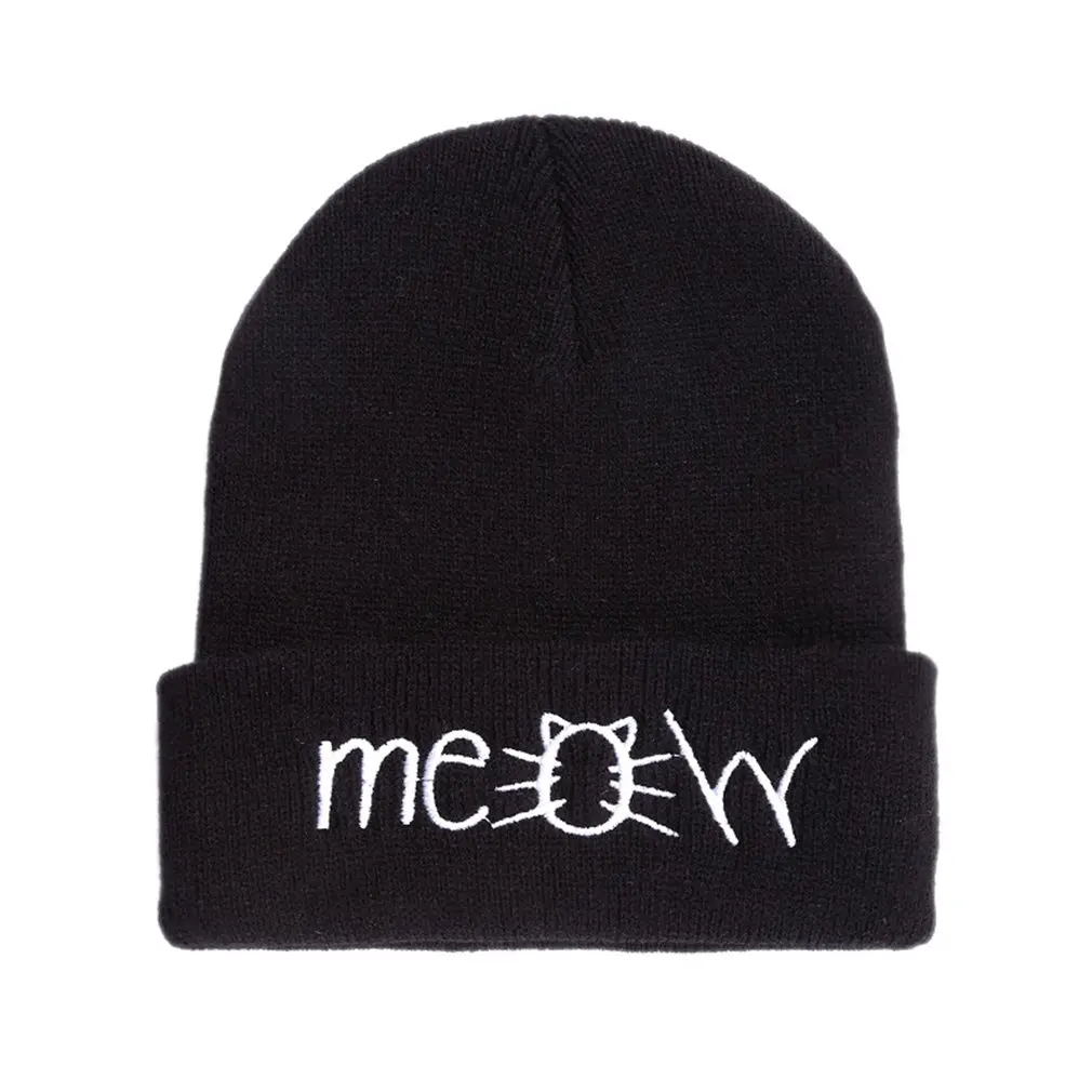 Модная шапка в стиле хип-хоп плотная теплая на осень и зиму однотонная для