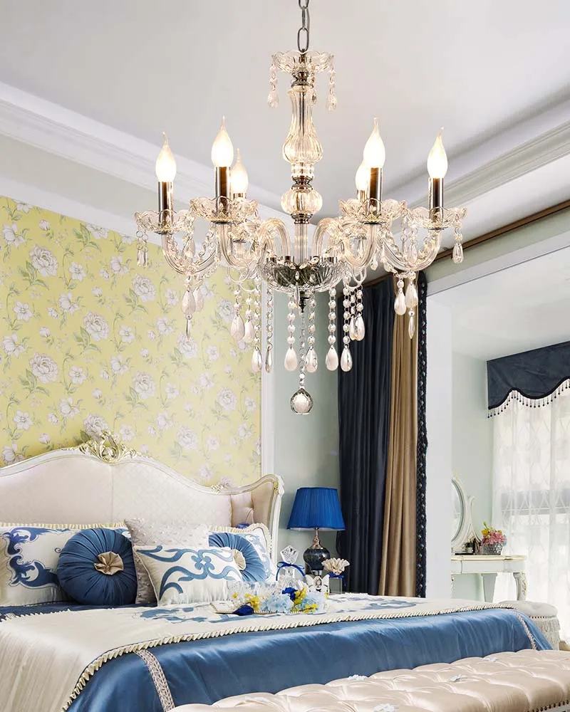 Chandelier Light Luxury crystal Light E14 Fashion Crystal Lamp House Modern Show-house Free Shipping Living Room
