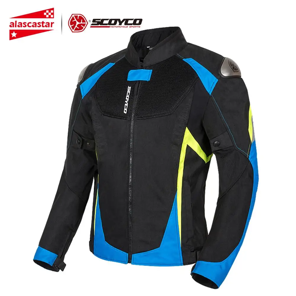 SCOYCO мотоциклетная куртка Лето Chaqueta байкерская защитный Шестерни