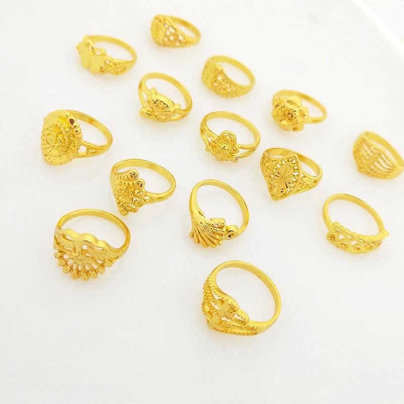 10 шт./лот детские игрушки кольца для платья ролевые макияжа ювелирные изделия