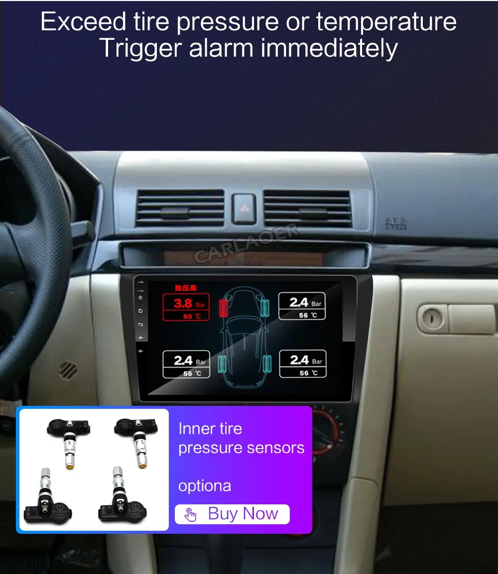 4G+ 32G Android 8,1 Автомагнитола для Mazda 3 2004-2013 maxx axel Wifi авто стерео Автомобильная dvd-навигационная система стерео Мультимедийный Плеер