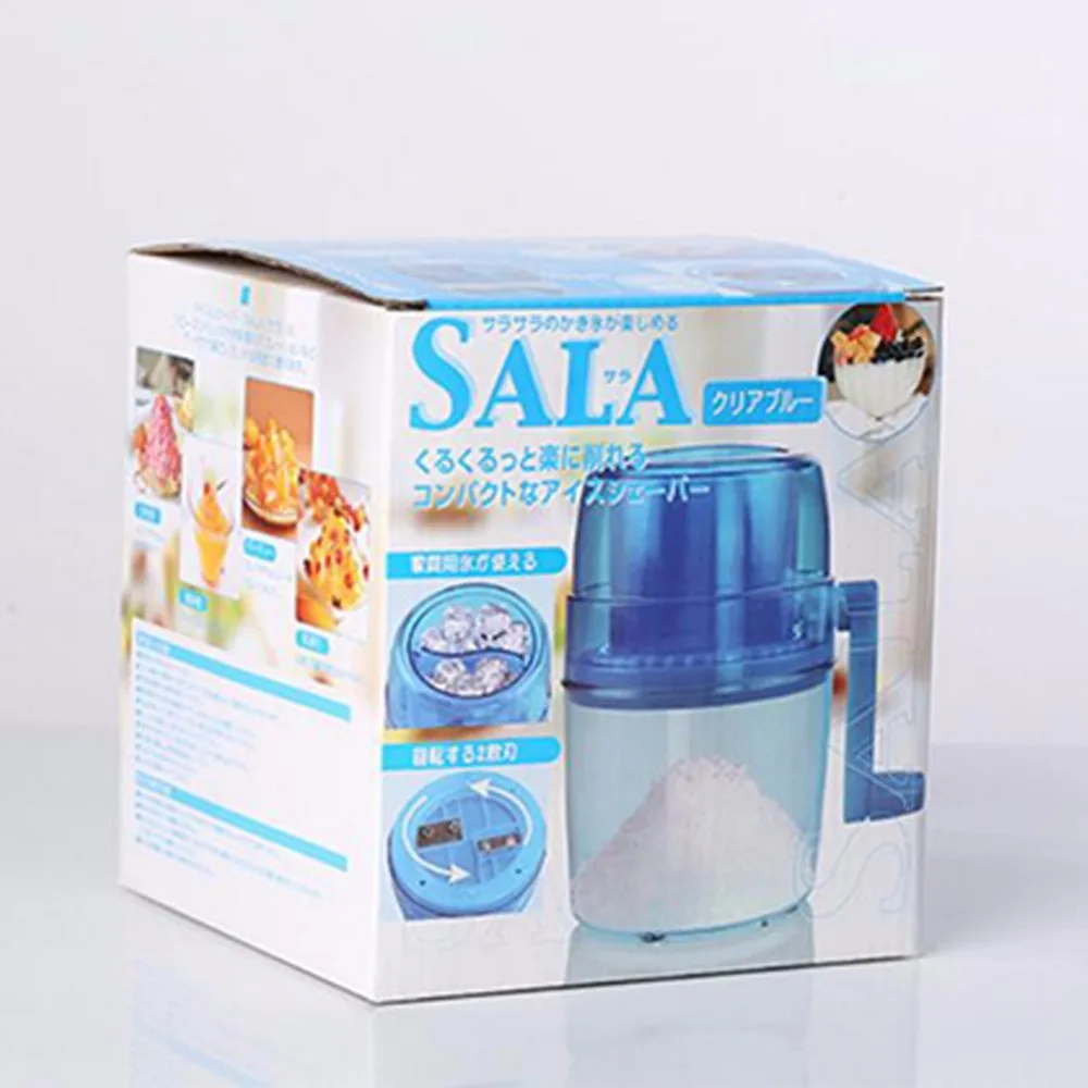 

Handle DIY Ice Crusher Manual Multifunction Portable Ice slush Maker home Snow Cone Smoothie Ice Block Making Machine Ice Shaver