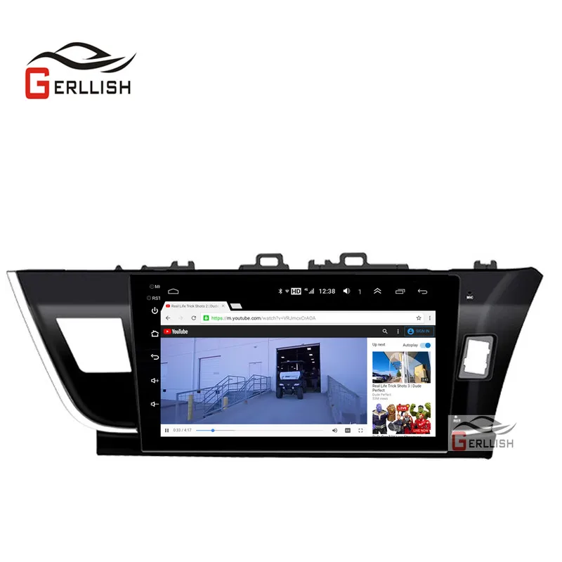 

DVD-плеер на Android для автомобиля 10,2 дюйма для Toyota Corolla 2013 2014 2016 навигация справа gps Мультимедиа