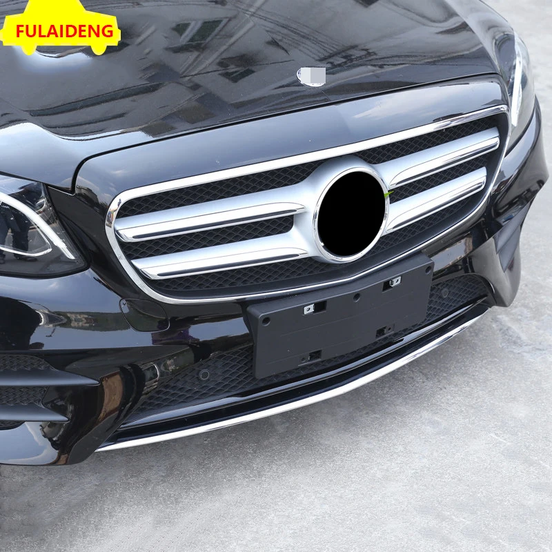 1pcs For Benz E-Class W213 2016-2019 ABS Front Bottom Grill Grid Grille Cover Trim Car Styling Accessories | Автомобили и