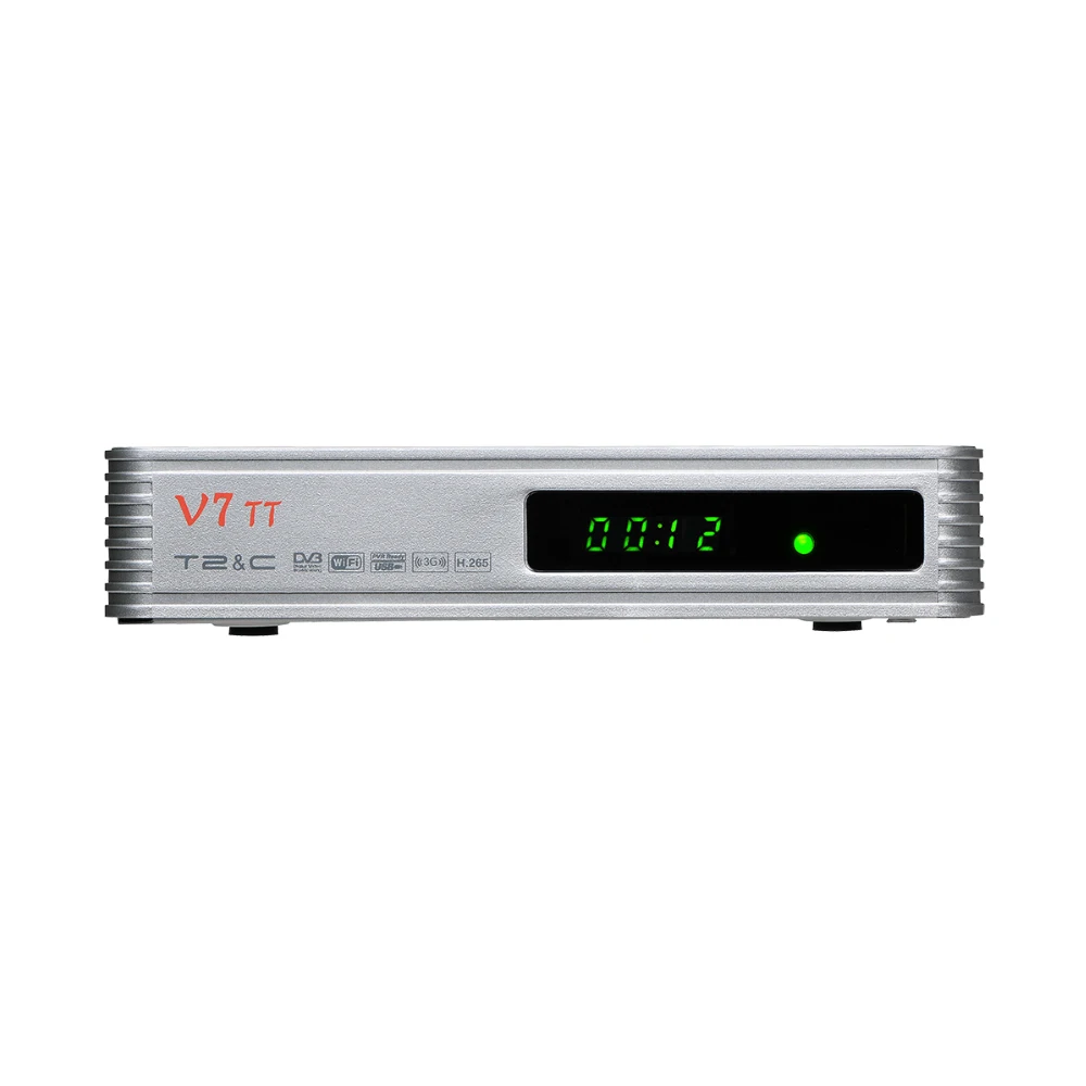 GTmedia V7 TT спутниковый Наземное ТВ DVB-T2 DVB-S Wi-Fi цифровой коробка приемник один год и
